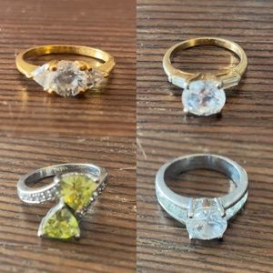 Bundle of 4 rings